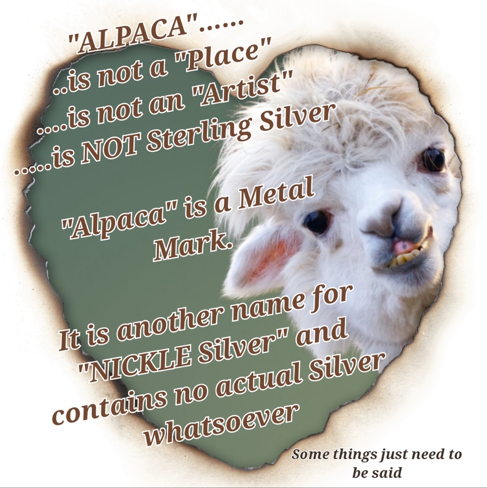 Love Something Marked "ALPACA"? Read below 👇 *Listing not for sale*